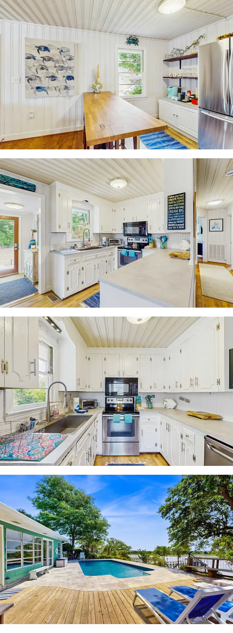 Cottage on intercoastal waterway with pr...