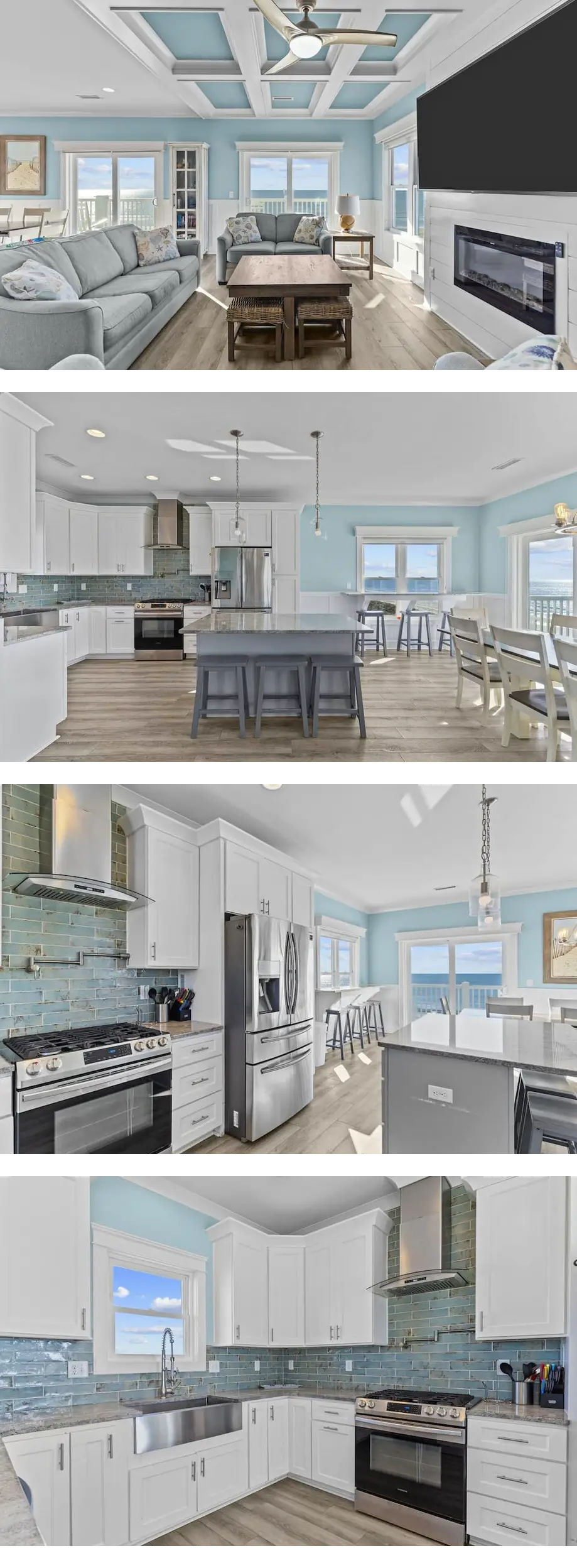 Clear Skies: Spacious 7-Bedroom Oceanfro...