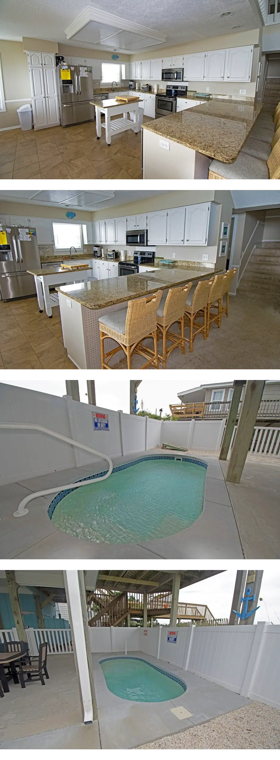 Large 6 bedroom oceanfront, small pool, ...