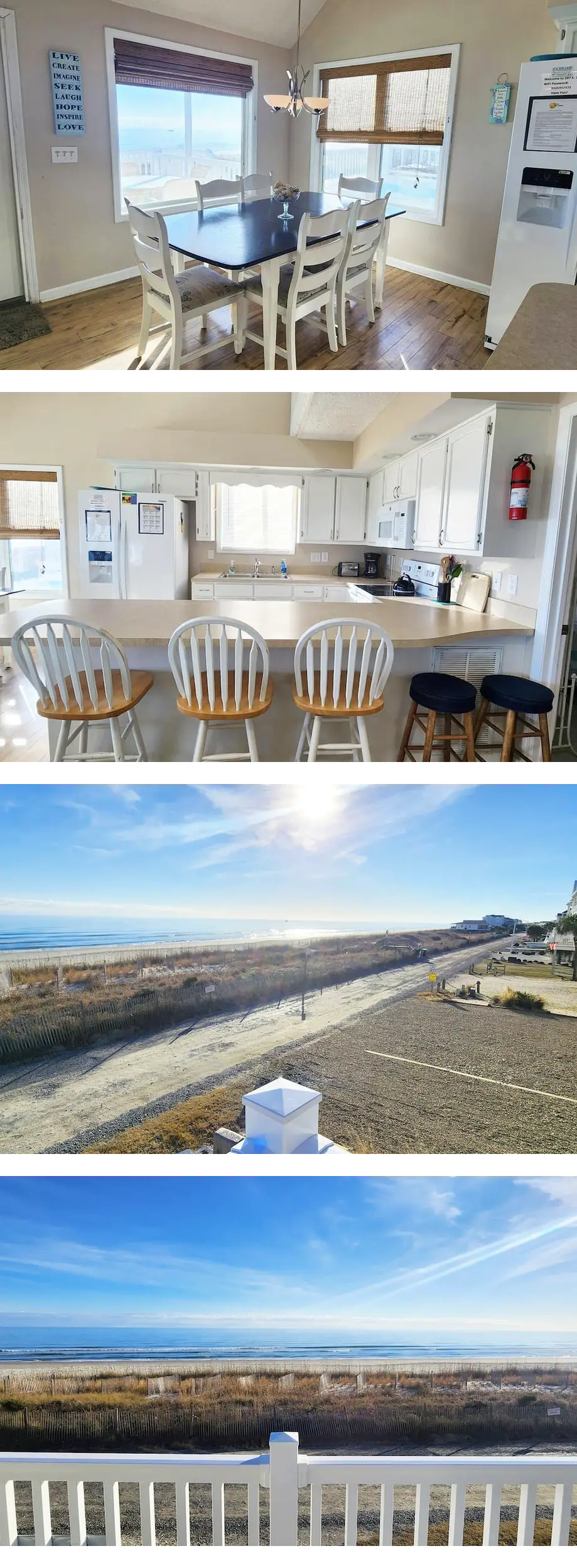 Stones Throw 4 BR Ocean View Beach House