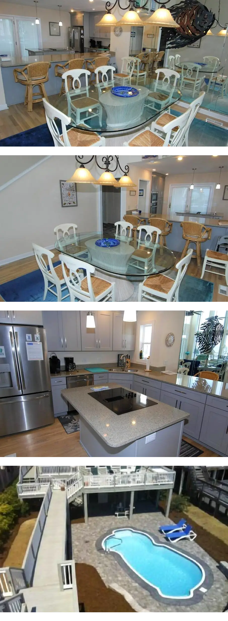 Oceanfront 5 bedroom beach house with pr...