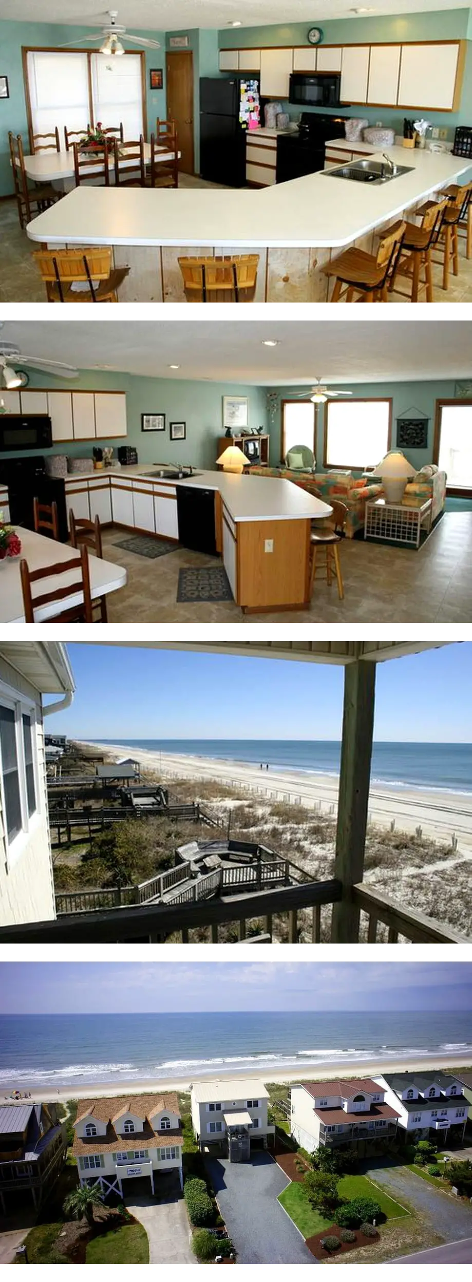 Spacious Oceanfront Cottage near Shallot...