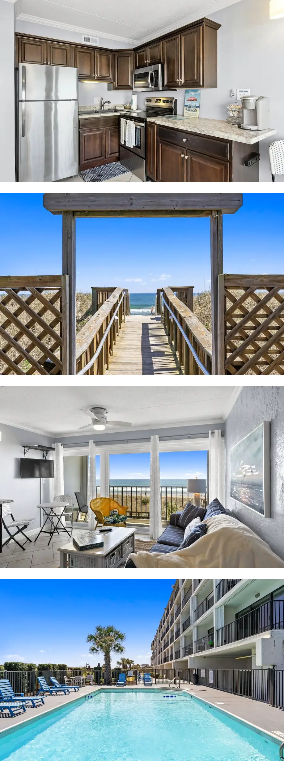 Carolina Beach Boardwalk, Beachfront, Po...